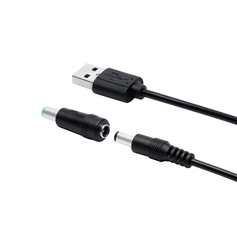 Crescent2 Universal 5V Power Cable Cord Charging Cable Tips for Router Moon Lamp LED Light. 