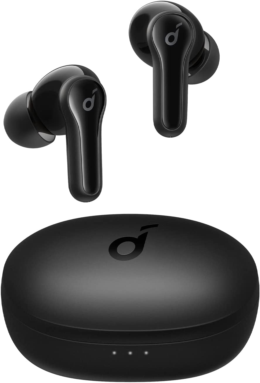 Soundcore by Anker Life Note E True Wireless Earbuds - 10mm Oversized Drivers, Custom EQ, AI-Enhanced Calls, 32H Playtime, Compact and Lightweight, IPX 5 Water-Resistant