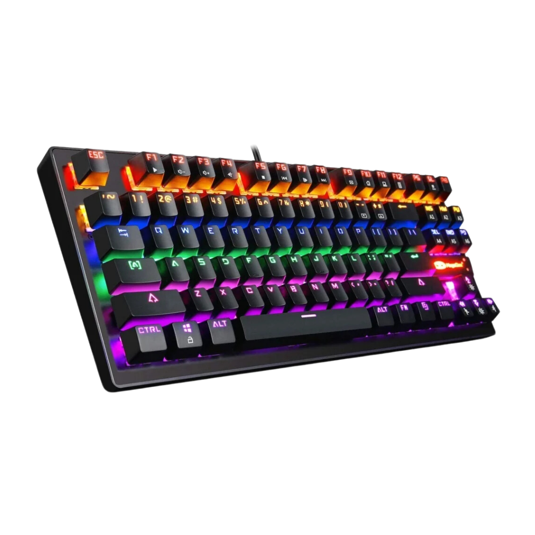 T-Wolf T17 Metal Mixed RGB Wired Gaming Mechanical Keyboard