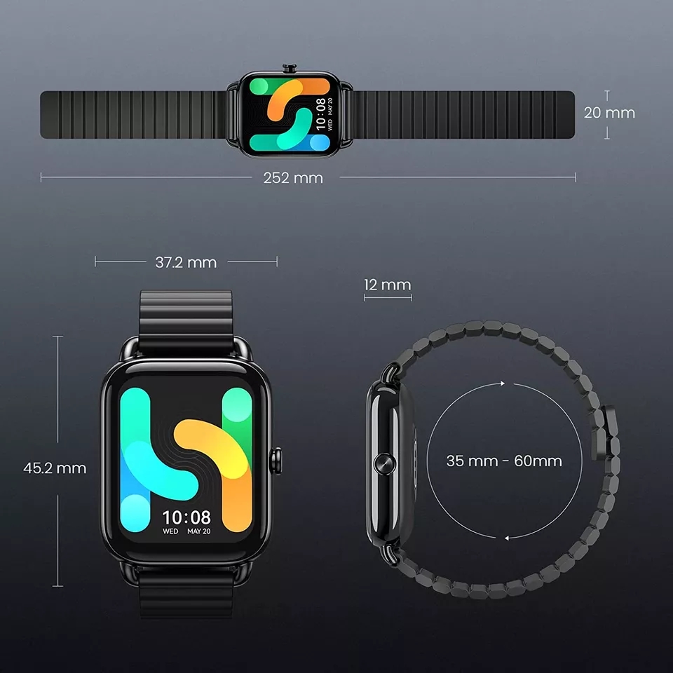 Xiaomi Haylou RS4 Plus Smartwatch 1.78" AMOLED Display 105 Sports Mode Global Version. 
