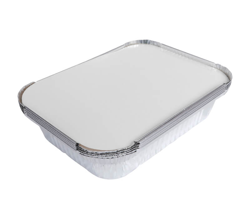 Aluminum Foil Lava baking cups with Lids 850ml | Heavy Duty | 5pcs | Nisaco Mall. 