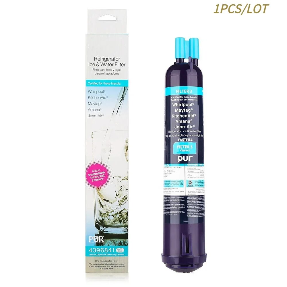 Replace refrigerator Water Filte For Whirlpool EDR3RXD1 4396841 4396710 Kenmore 9083 Pur W10121145 P2RFWG2 469030. 