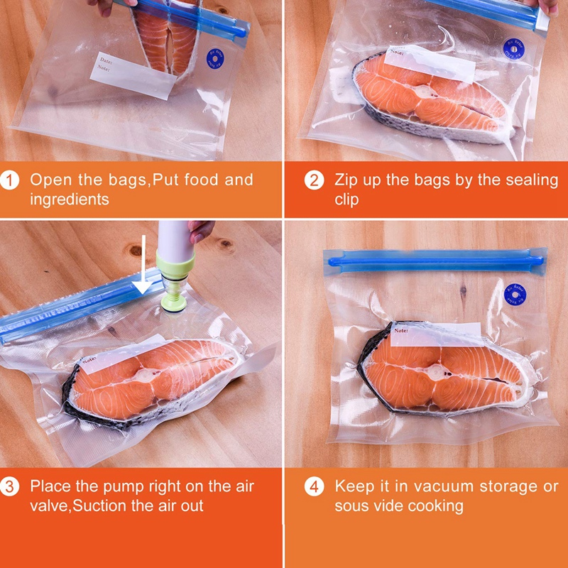 30 Reusable Vacuum Seal Bags for Anova 