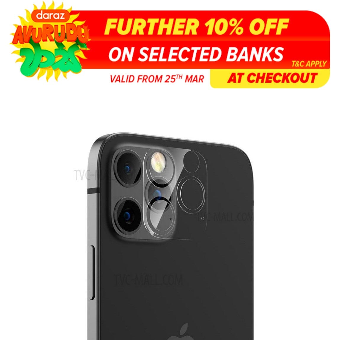 Camera Lens Protector For Iphone 12 12 Pro 12 Mini 12 Pro Max Buy Online At Best Prices In Srilanka Daraz Lk