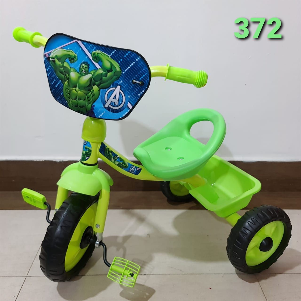 Kids Baby Toddler Tricycle Bike Green, Hulk Version | Daraz.lk