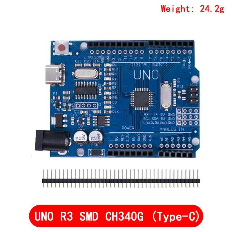 1Set UNO R3 Official Box ATMEGA16U2 / UNO R3 MEGA328P Chip CH340G For ...