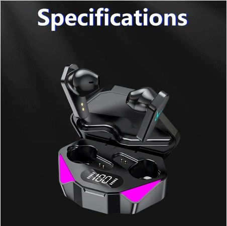 X15 Bluetooth Earbuds Wireless Earphone TWS True Stereo With Mic & Power Bank Charging Case Cp1774. 
