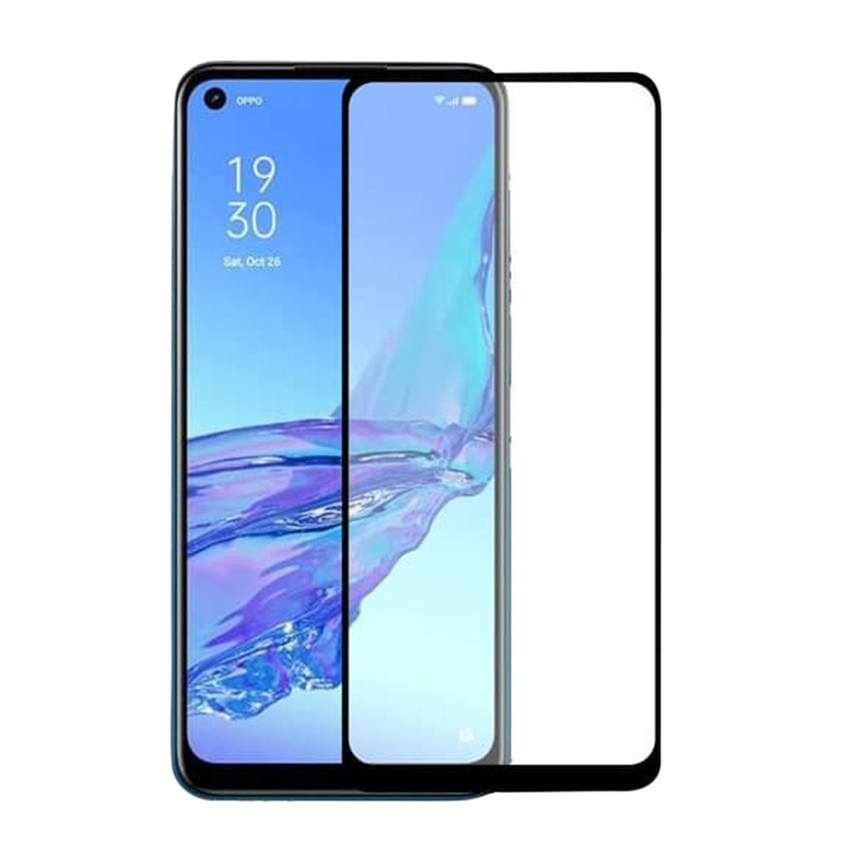 Perfect A53 Screen Protector Full Glue 9D Tempered Glass Full Cover New 2020 Protection Screen Guard for OPPO A53. 