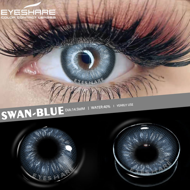 Eyeshare Lentes De Contacto Blue HOT】 EYESHARE Pair Aurora Europe