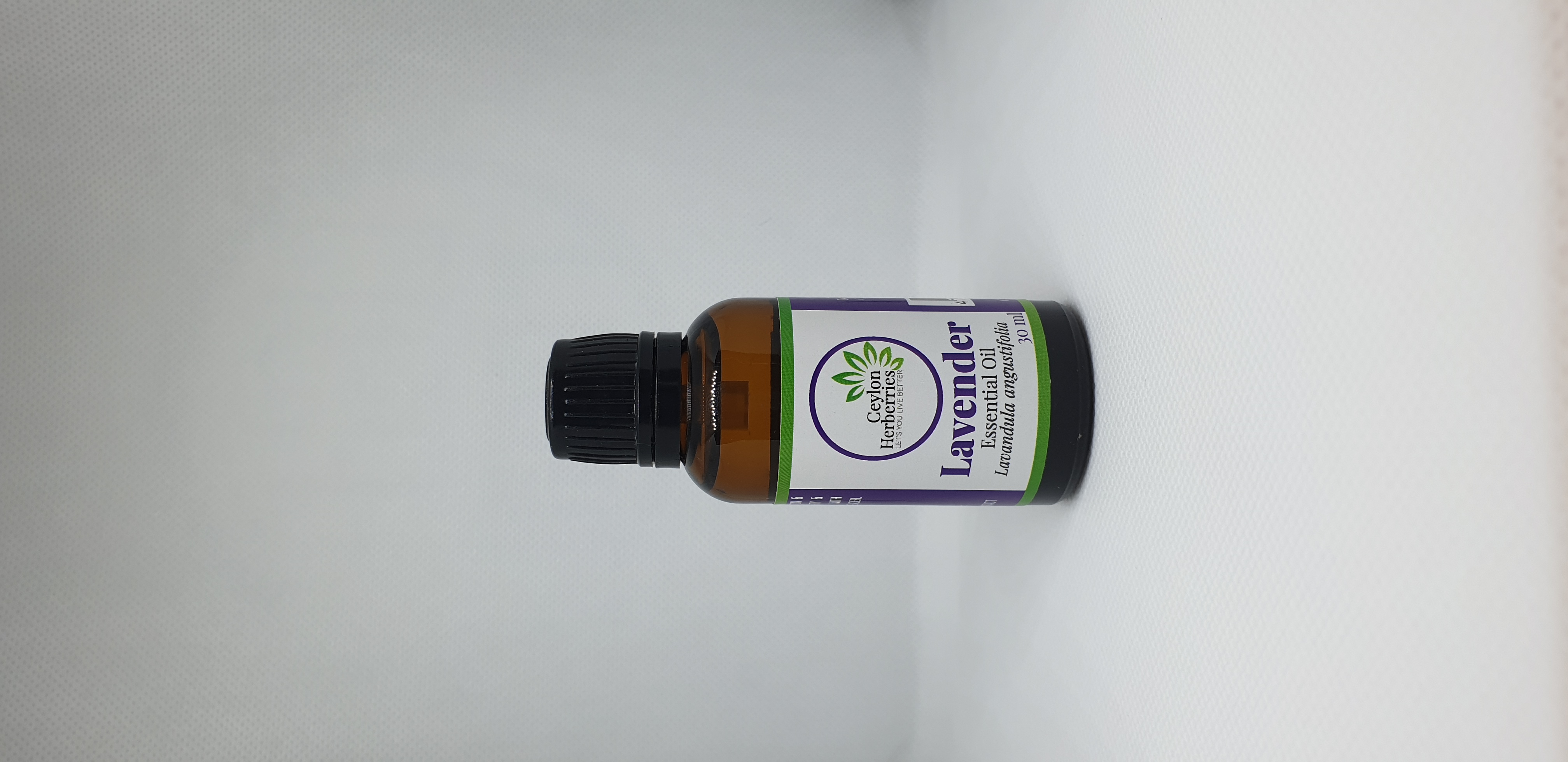 Ceylon Herberries Lavender Essential Oil (15 ml and 30 ml bottles). 