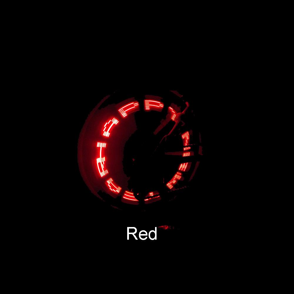 FG Bicycle LED Bike Wheel Tire Spoke Decorate Light MTB Valve Flash Letter Neon Lamp #277535. 