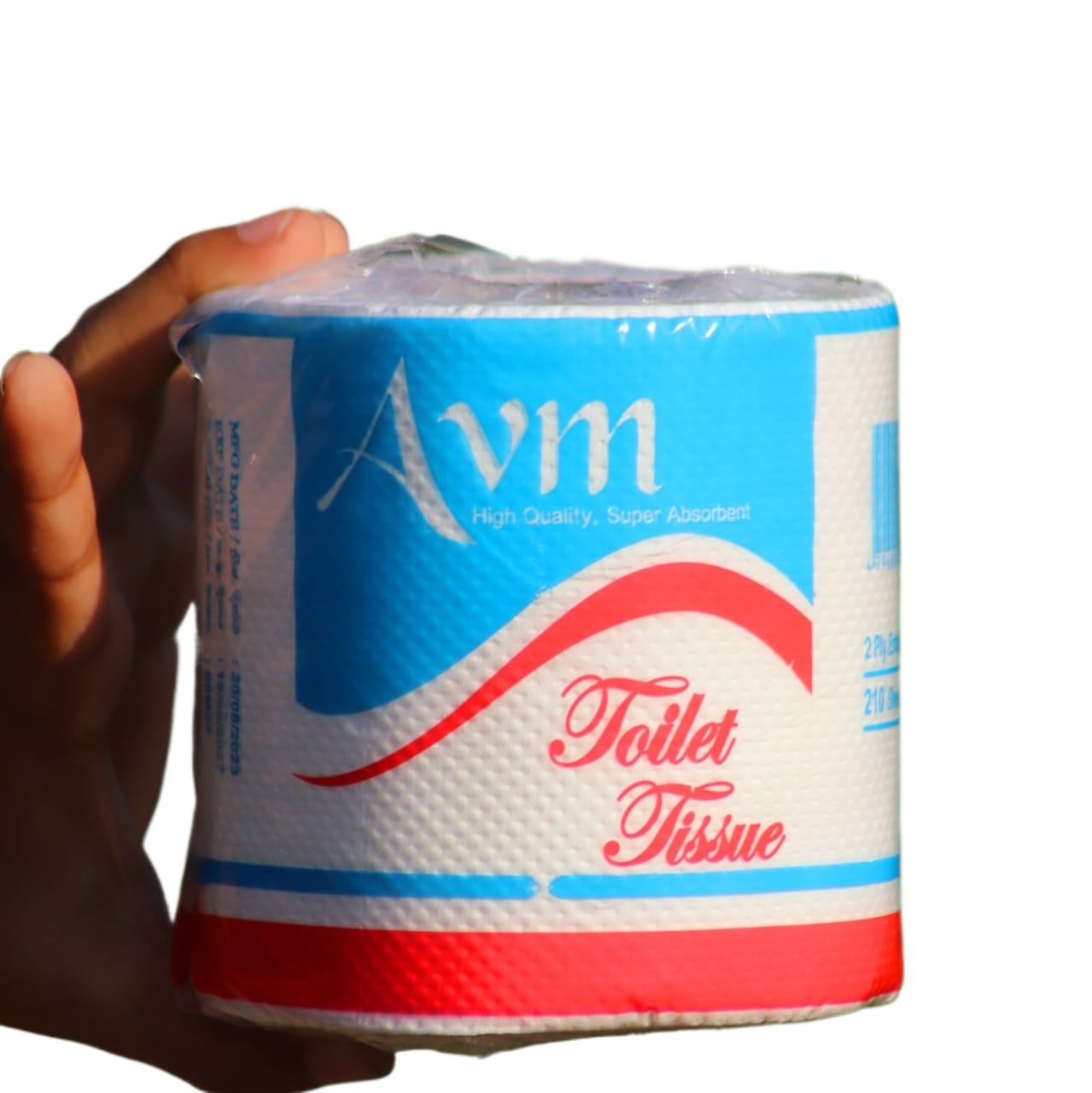 2 pcs AVM Branded Toilet Paper roll. 