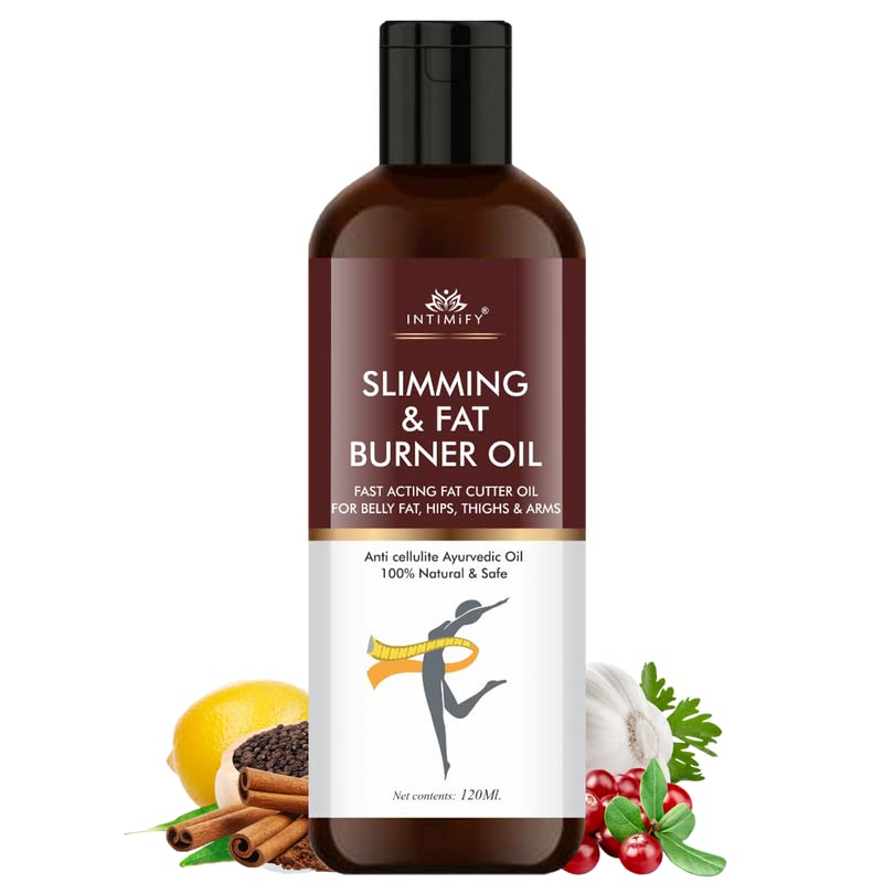 INTIMIFY Fat Burner For Men, Fat Loss Oil, Fat Burning Oil, Weight Loss Oil, Slimming Oil, Belly Fat Burners For Women & Men, Motapa Kam Karne Ki Dawai, Anti Cellulite Oil,120 ml Pack of 1(FROM INDIA)NUSS