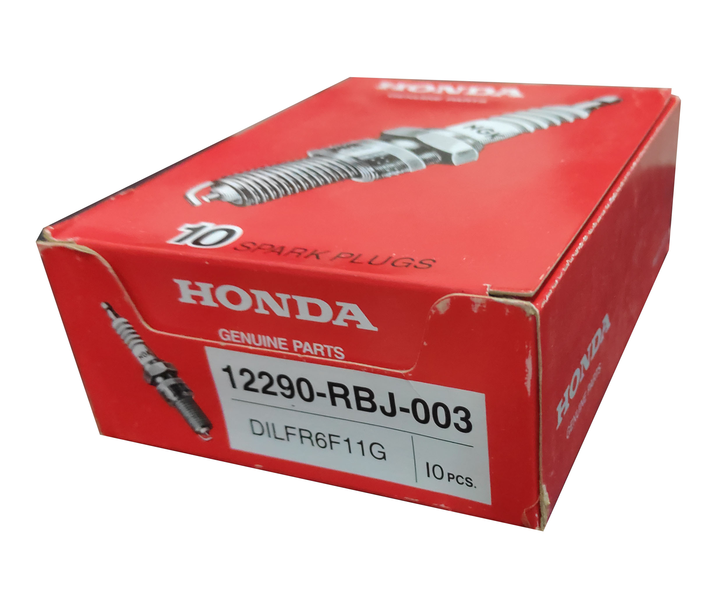 Honda Spark Plug 4 pcs 12290-RBJ-003 NGK DILFR6F11G For Honda Insight. 