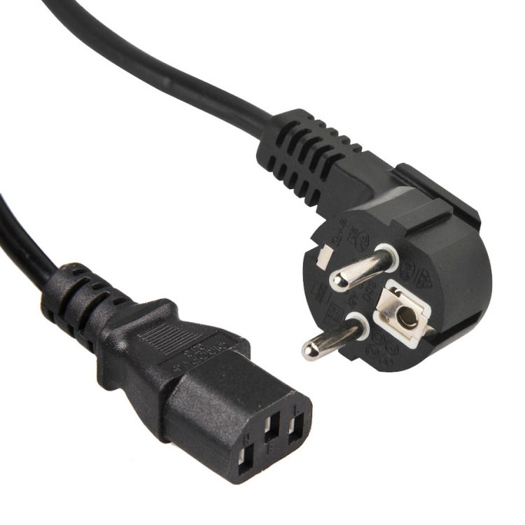 Desktop Computer Power Cables Korean Power Cable PC Monitor Cable