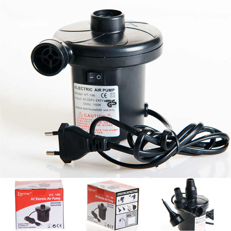 Starmey Electric Air Pump HT196 AC Black Daraz.lk