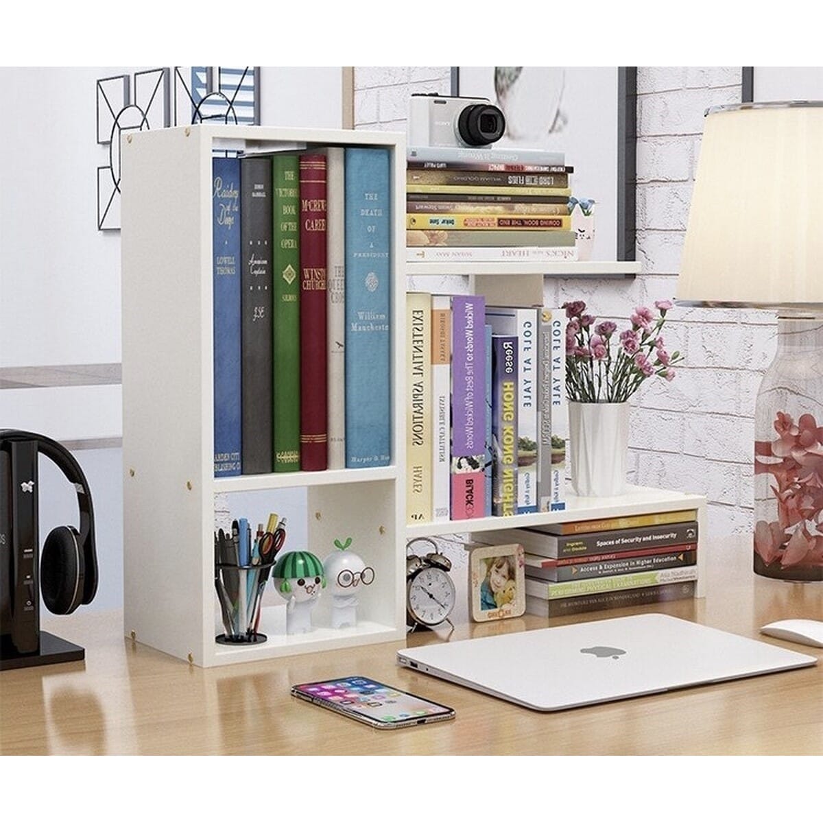 VTEC Modern Desk Organizer / Book cases / Simple desk student use / Store simple dormitories