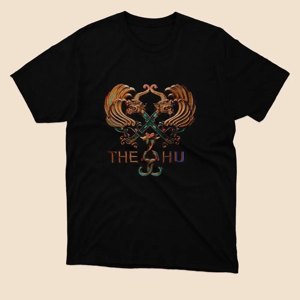 Limited The Hu heavy metal Mongolia band T-shirt Black Size S to 2XL