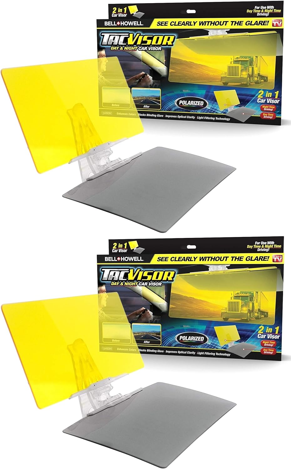 HD Vision Visor The Day and Night Visor for your car