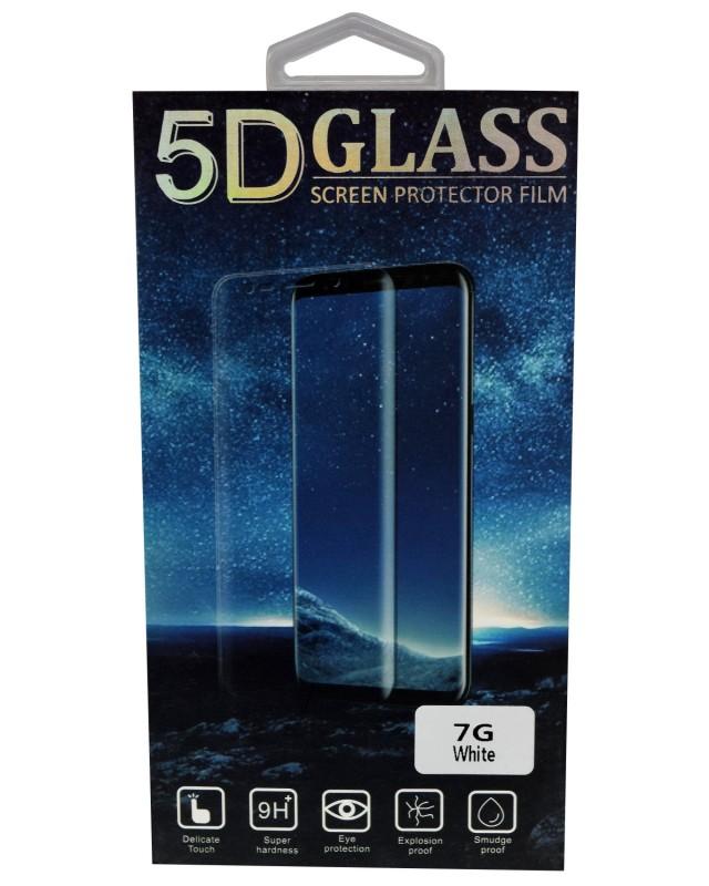 5D Tempered Glass For Iphone X - White