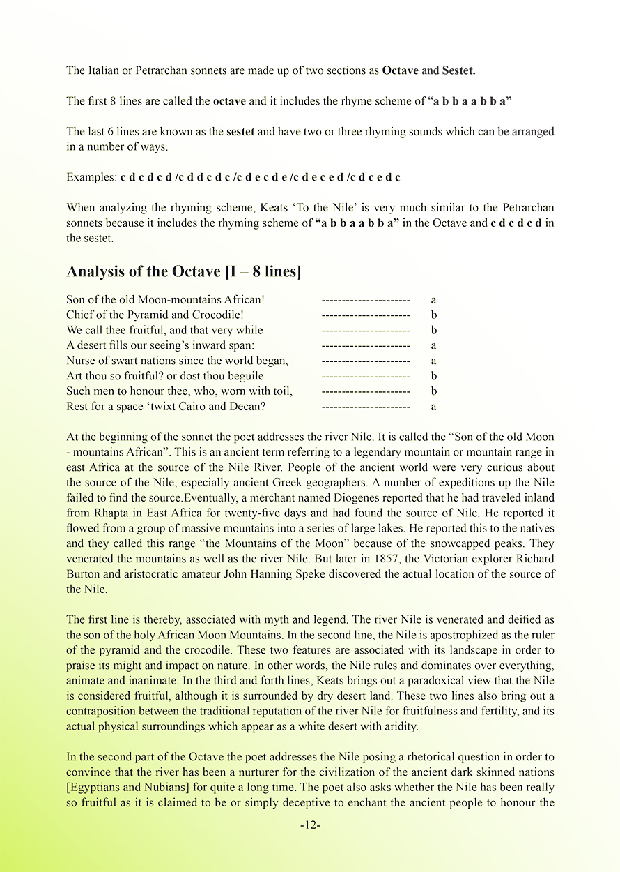 Poetry Resource Book For Students. 