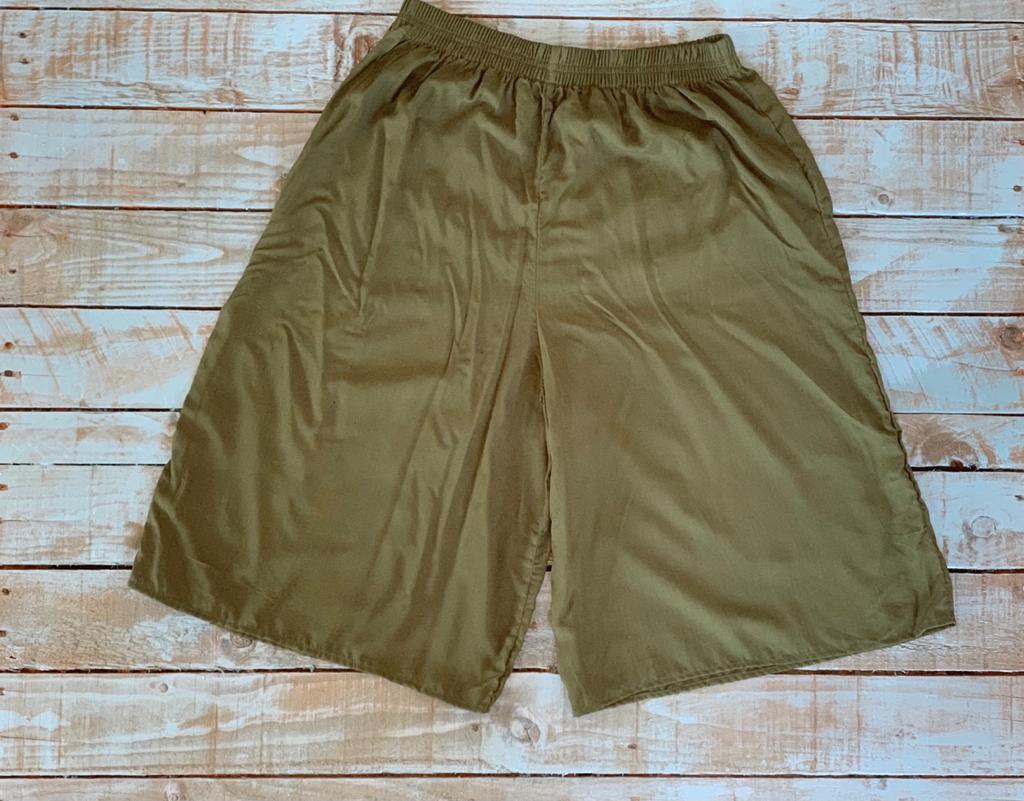 Three Quarter Shorts. 