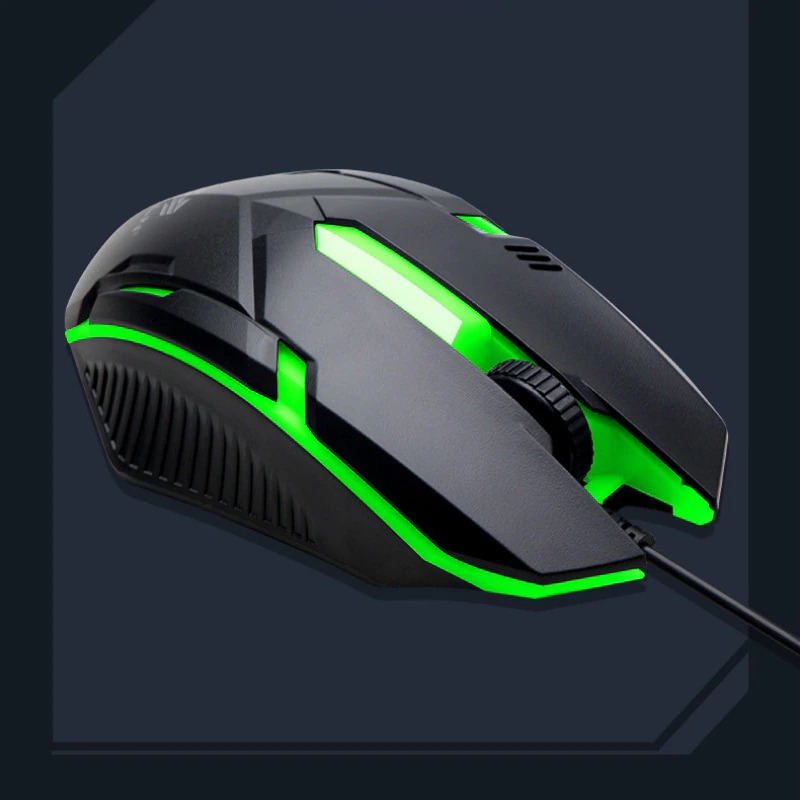 Wired Backlit Mouse Ergonomic Optical Mouse Computer Gaming Mouse Fashion Potable Fast Move Mouse for Laptop Pc. 