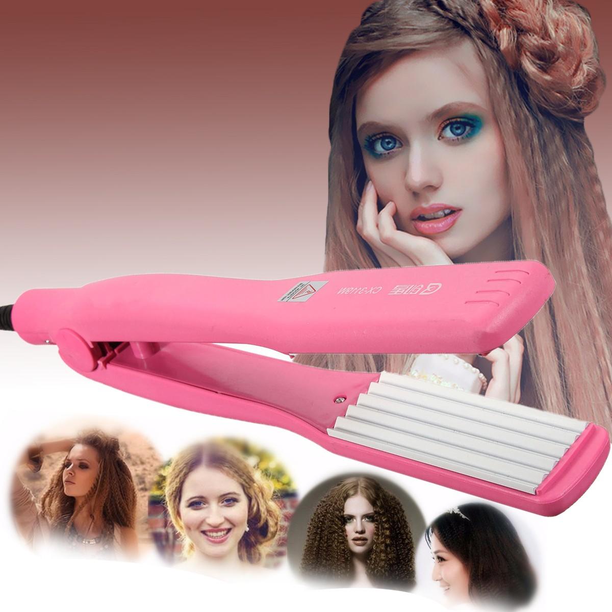 Professional Hair Curler Crimper Iron Curling Anion Curl Wave