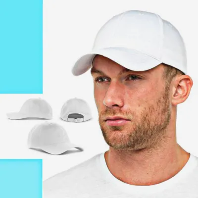 White cap hot sale for man