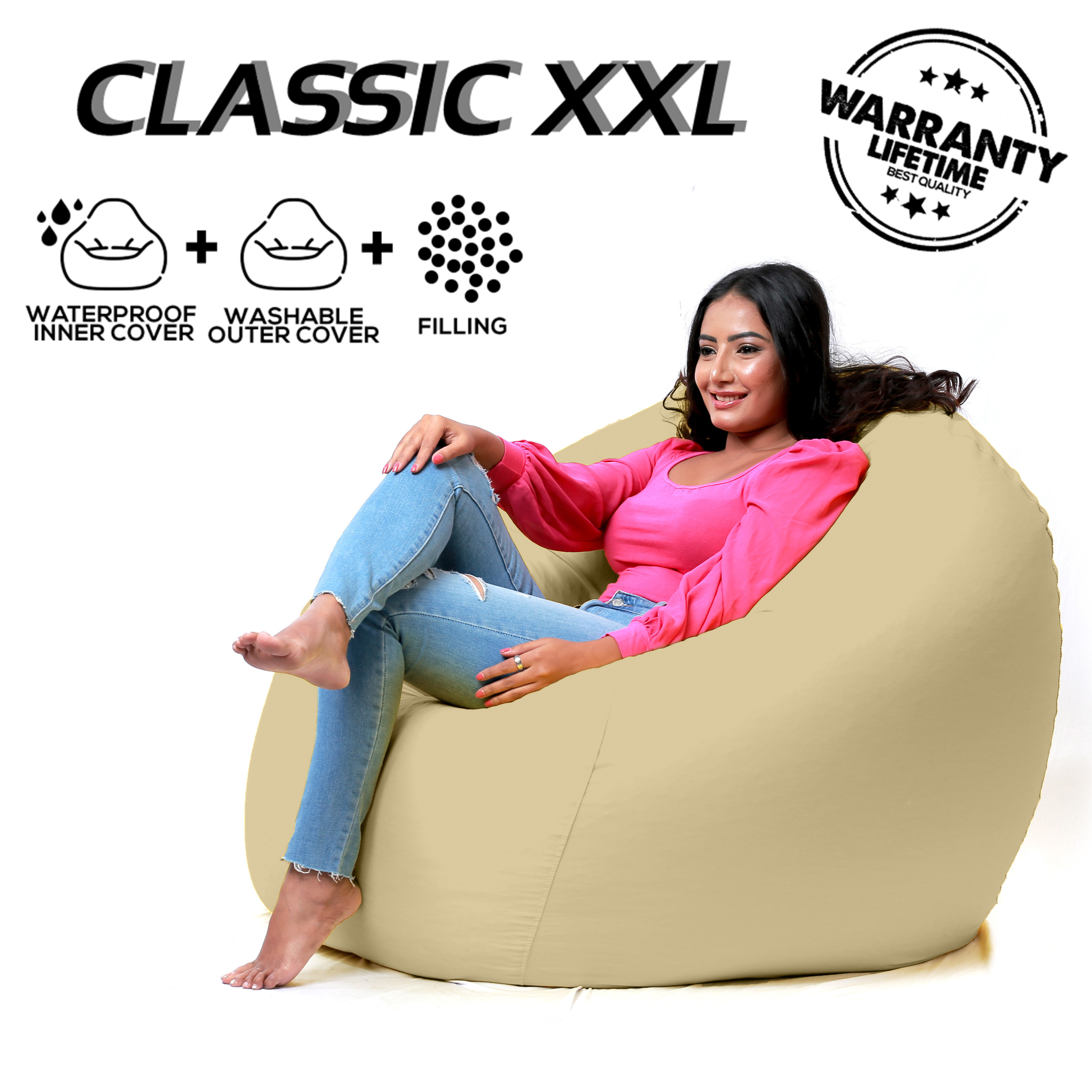 Bean bag price discount xxl