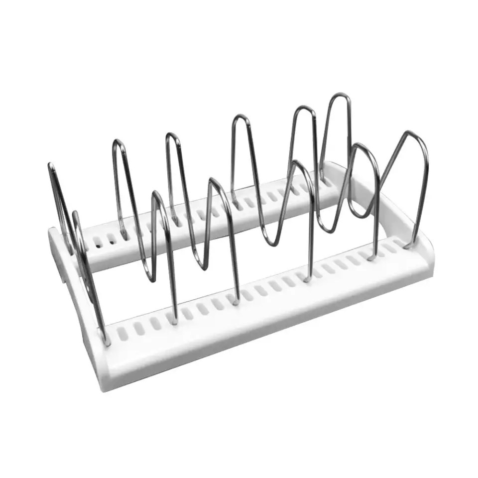 Adjustable Stainless Steel Pot Lid Storage Rack Cutting Board Holder Kitchen Organizer Pan Stand Creative Chopping Board Shelf