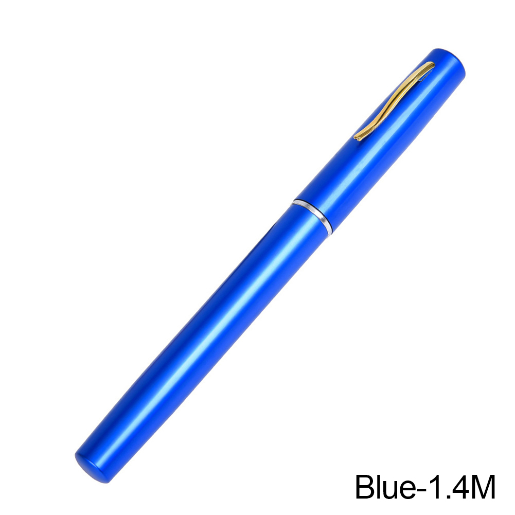 FG 1.4/1.6M Mini Pen Fishing Rod Retractable Pocket Ice Fishing Pole Ultra-Light Portable Long Casting Raft Fishing Rod. 