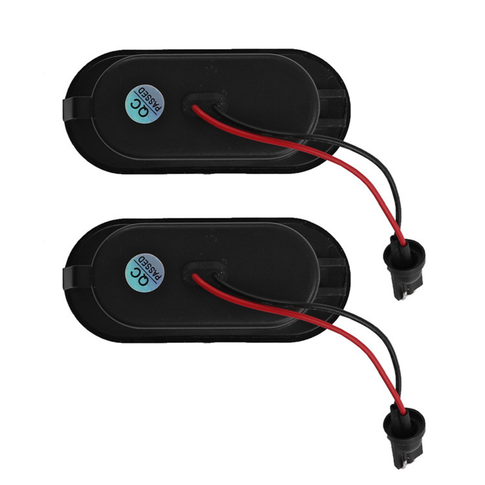 2pcs Dynamic LED Side Marker Turn Signal Light Blinker Light Replacement For VW Golf/ Passat/ Polo/ Sharan. 