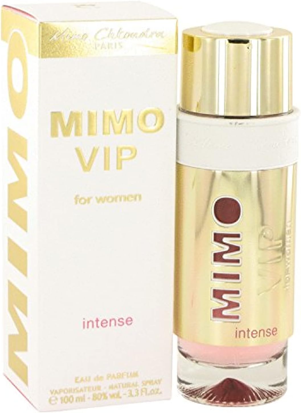 Mimo Vip Intense by Mimo Chkoudra Eau De Parfum Spray 3.3 oz for Women / Best Gift For her /