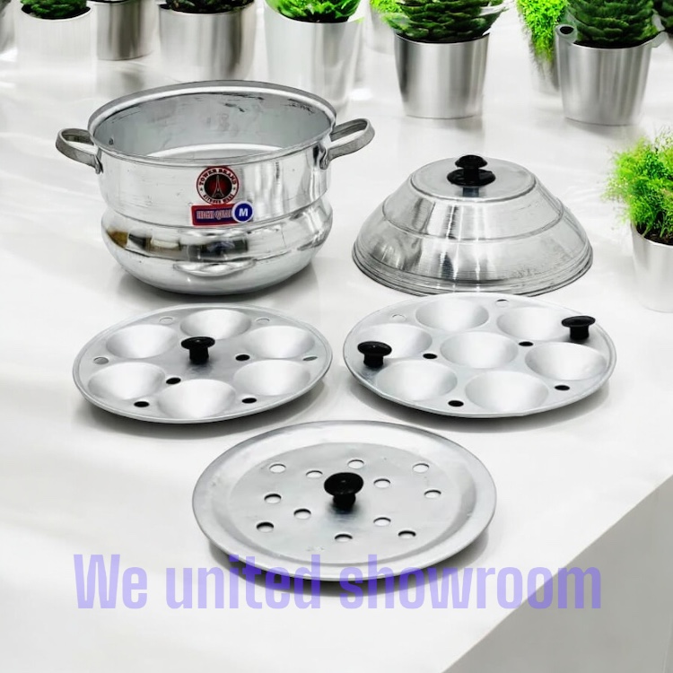 Latest Aluminium non stick Idli Maker/cooker And Steamer pot pan Best Maker For Home & Restaurant Standard Idli Maker