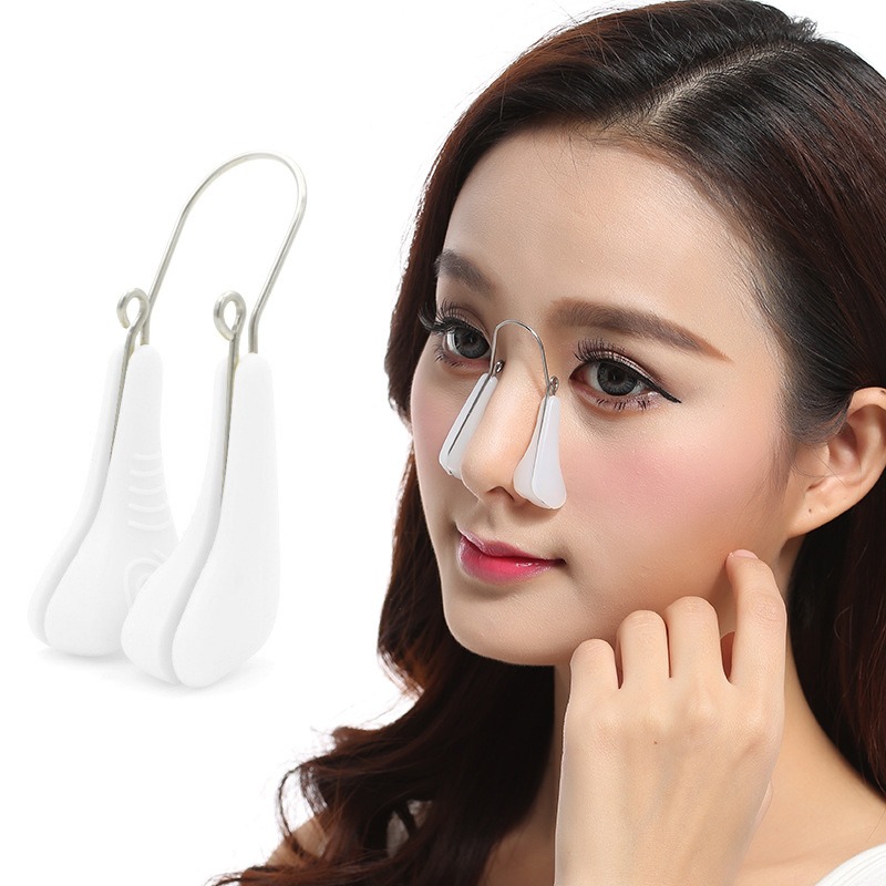 Soft Silicone Nose Clip Corrector Nose Shaper Nose Shaper Clip Nose Up Lifting Shaping Bridge Straightening Nose Up Tool. 