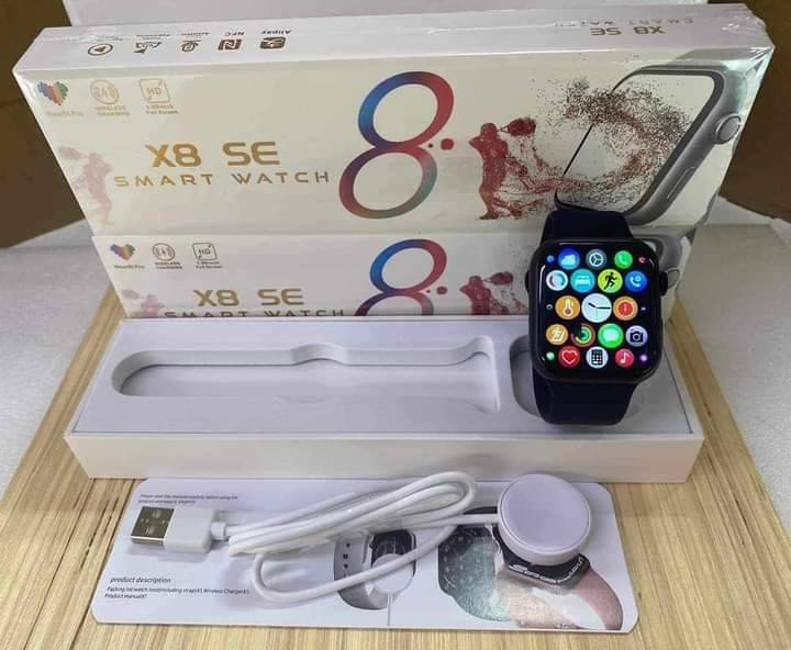 X8 SE sports watch  smart watch  series 8 45mm unisex model support android & IOS 2023 top selling model. 