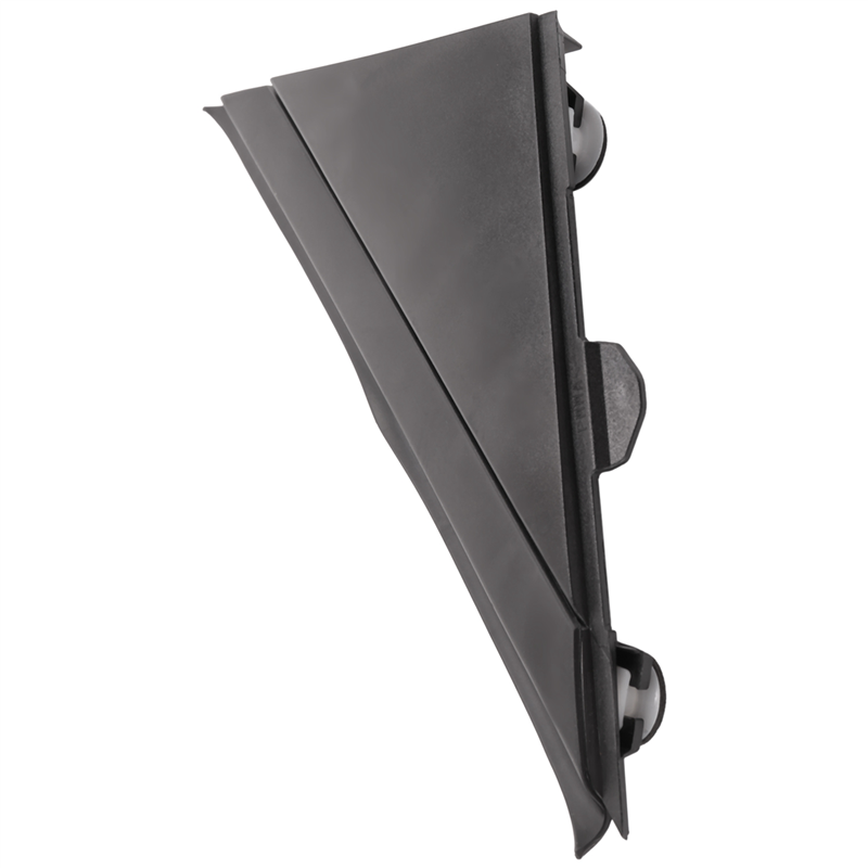 Car Left & Right Door Mirror Flag Cover Molding Triangle Cover. 