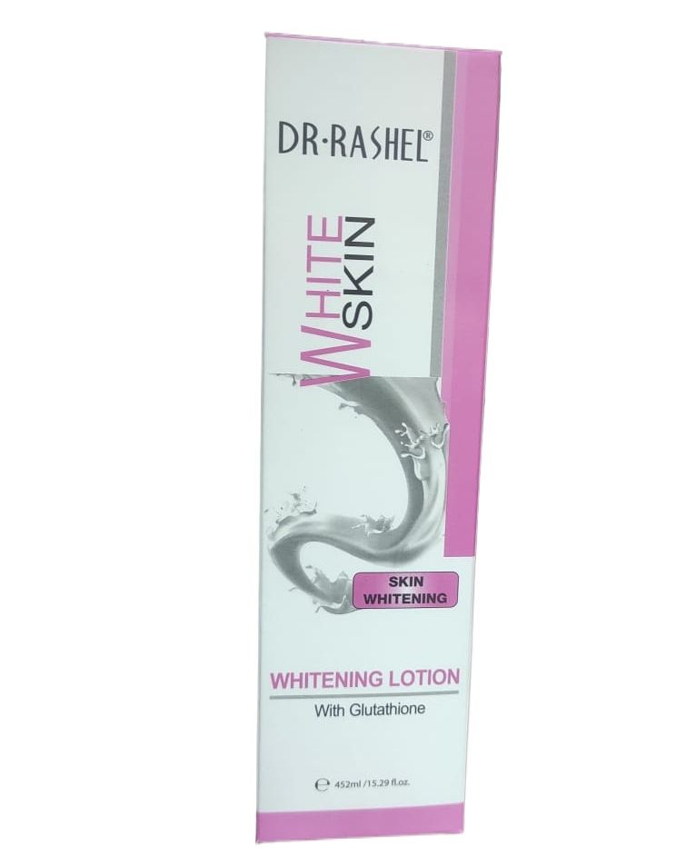 452ml DR RASHEL White Skin & Moisturizing drws WHITENING Lotion with  GLUTATHIONE Body Lotion