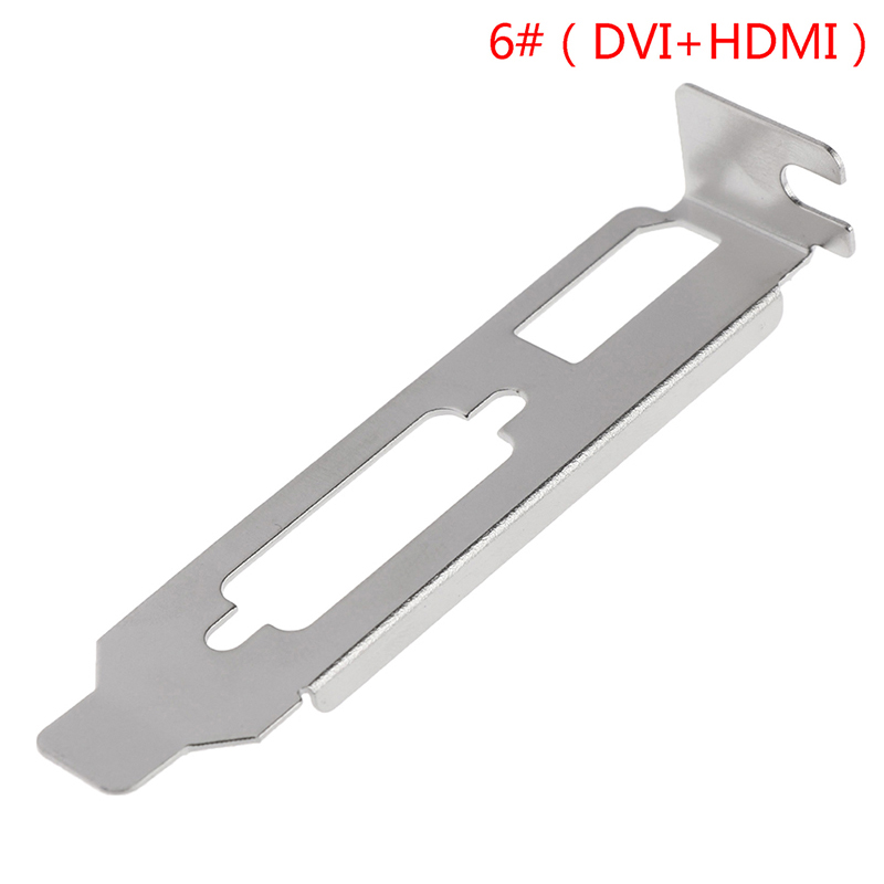 Low Profile Bracket Adapter DVI HDMI VGA Port For Half Height Graphic