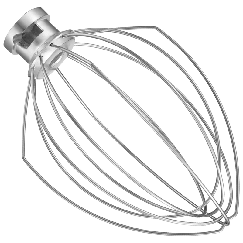 Wire Whip for Kitchenaid Stand Mixer 5QT Lift and 6QT, Whisk Attachment, Stainless Steel Egg Cream Stirrer Accessories