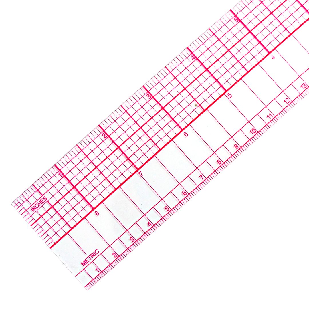 DIHAN #3004 50cm Multifuction Garment Ruler Grading Ruler For Fashion Design Sewing Ruler