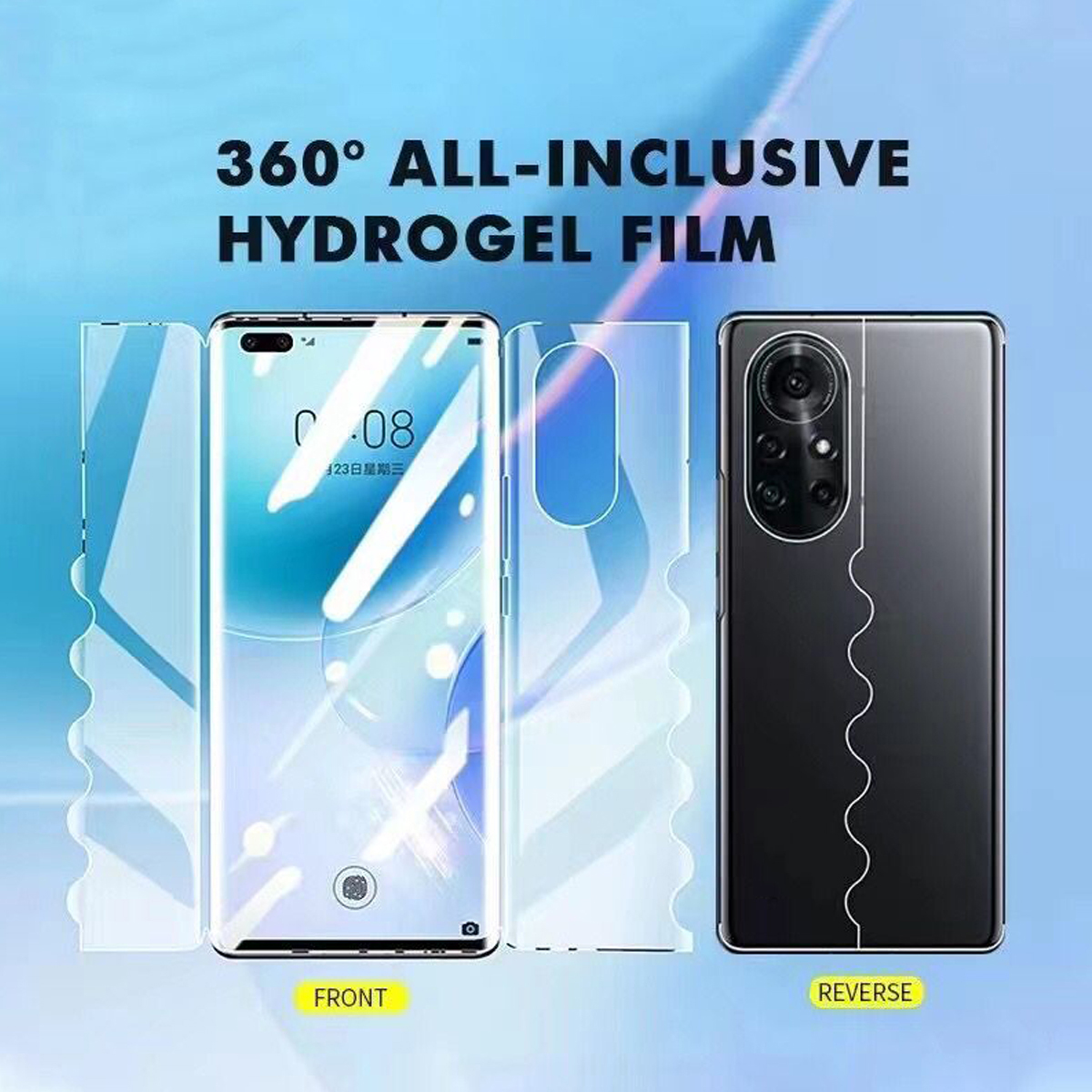 【Special Promotion 】Full Body Hydrogel Gel Film For Xiaomi 12 Pro 12x Mi 11 Ultra 11 Lite Mi 10 Pro Xiaomi Civi Mix 4 Redmi K50 Pro Screen Protector. 