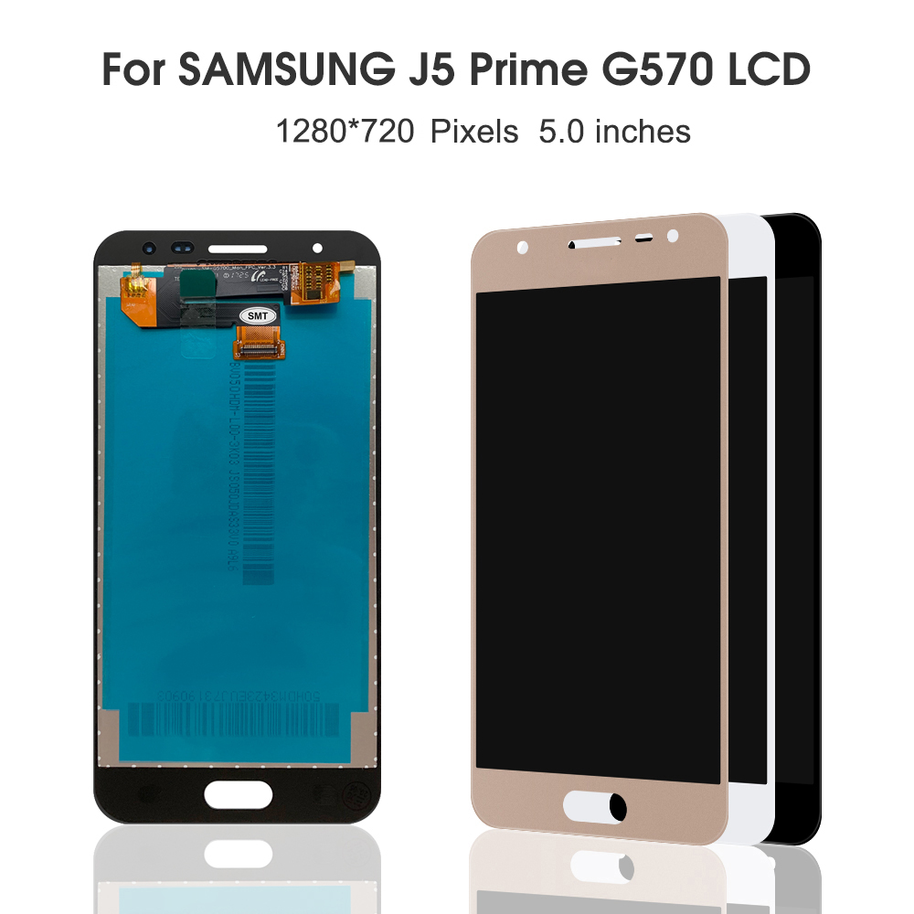 LCD Display  For Samsung Galaxy J5 2016 J510 J5 Prime G570 Touch Screen Digitizer Assembly Replacement Parts. 