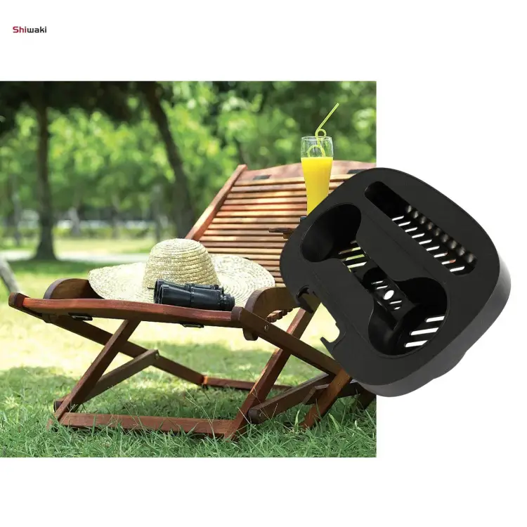 Deck chair cup online holder