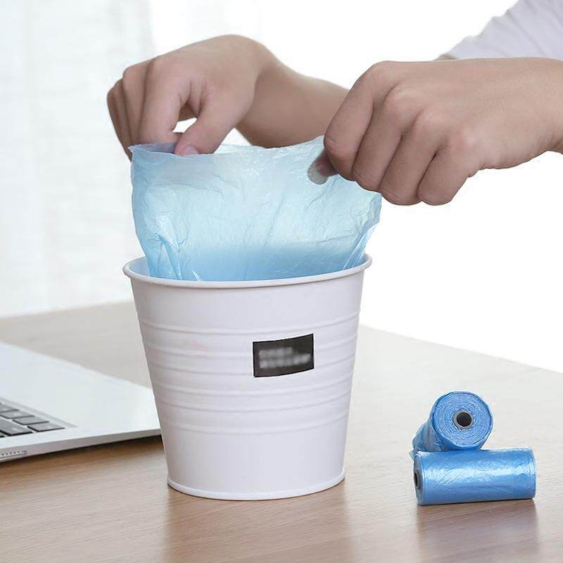 RHS Online 5 Rolls 100PCS Garbage Bags Travel Nappy Bags Baby Diaper Nappy Disposable Rubbish Bag. 