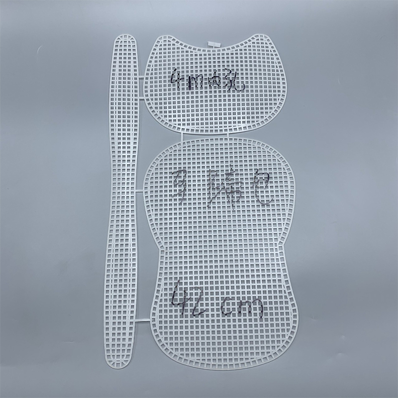Horseshoe Bag Mesh Knitting Lining Weaving Plastic Mesh Sheet Accessories Velvet MKL. 