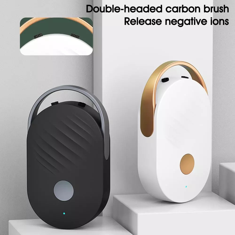 【BestGO】Personal Wearable Air Purifier Necklace Mini Hanging Neck Type Negative Ion Air Purifier Portable Necklace Portable Purifier Low Noise Car fresh air PK Aolon ninja ion cherry ion airtamer. 
