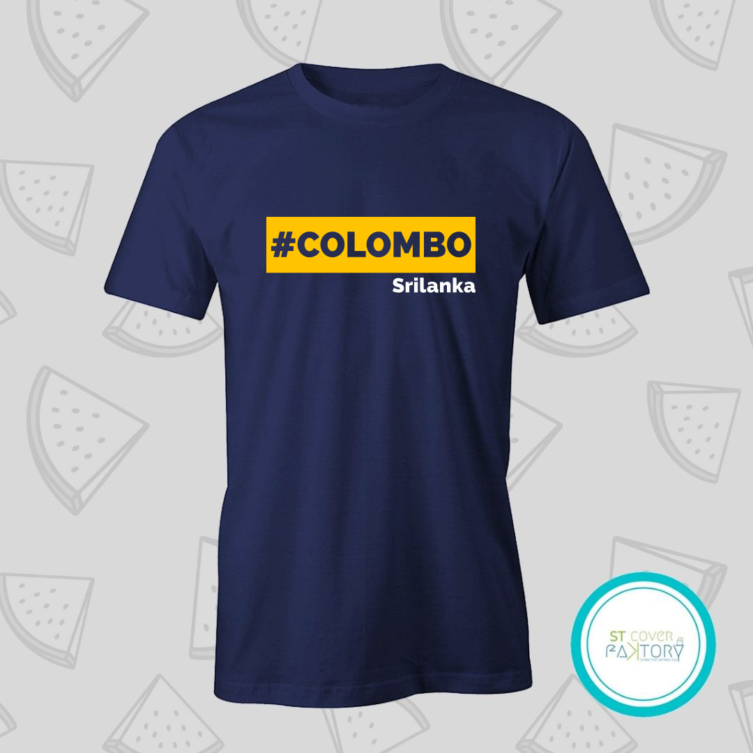 colombo blue Tshirt  unisex  men  women  tees  designer tees  crew neck  silver white  red  blue  black. 