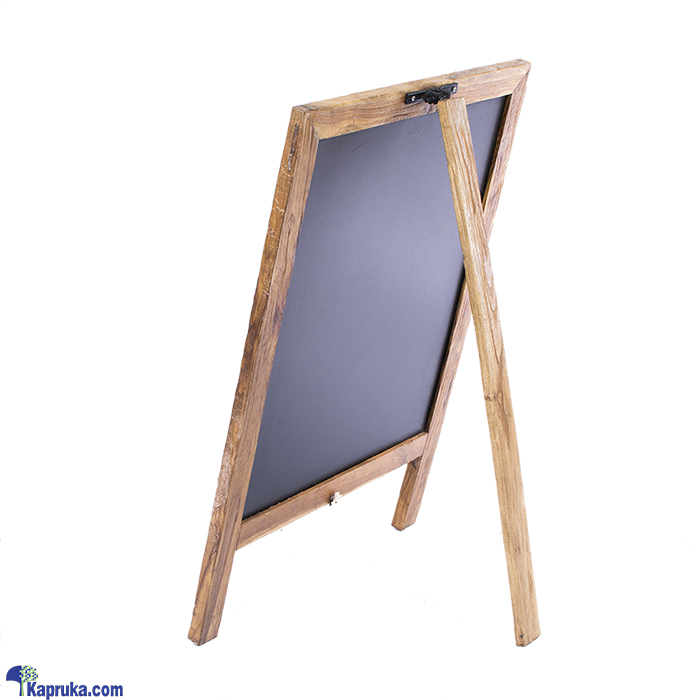 Teak single side menu board 2x2.5. 